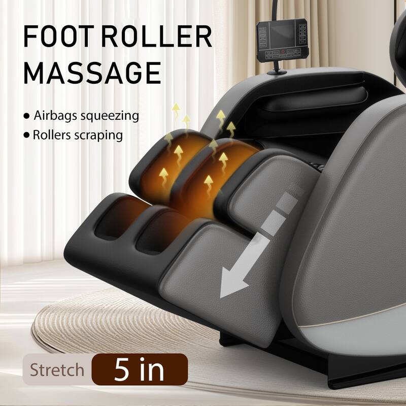 GDFStudio - Jay Luxury Massage Chair Zero Gravity Massage Chair - Full-Body Relief & Comfort