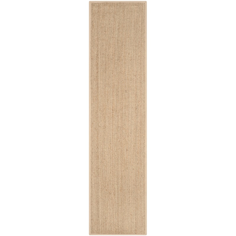 SAFAVIEH Natural Fiber Oceana Herringbone Seagrass Rug