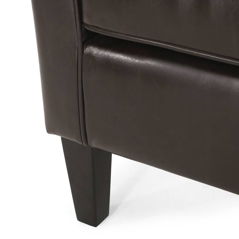 Modern Single Seat Brown Club Chair