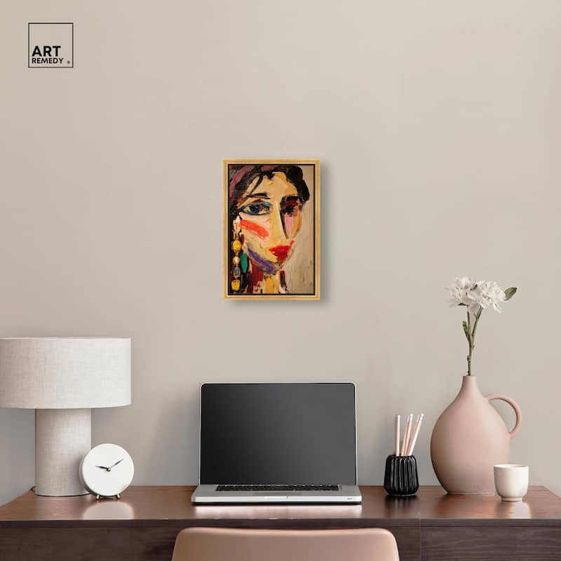 Colorful Expression I Canvas by Art Remedy