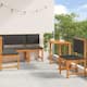 Option Brown-Table + bench + chair - Form (9)