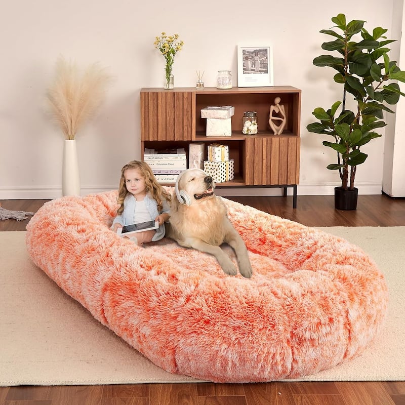 Extra Large Washable Floor Cushion, Family Lounger for Living Rooms