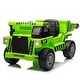 preview thumbnail 3 of 58, Ride on Dump Truck, 12V Ride on Car with Parents Control, Electric Dump Bed and Extra Shovel,Phone stand