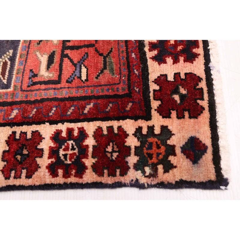 ECARPETGALLERY Hand-knotted Melis Vintage Copper Wool Rug - 4'7 x 9'1