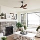 preview thumbnail 24 of 189, Sofucor 42"/48"/ 52"/60"Noiseless Walnut Wood Ceiling Fan with Remote Control, Integrated Light Optional