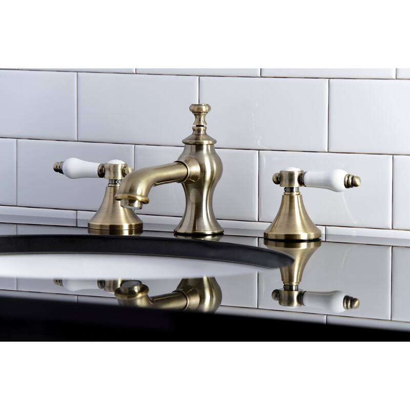 Kingston Brass Bel-Air 1.2 GPM Widespread Bathroom Faucet with Pop-Up