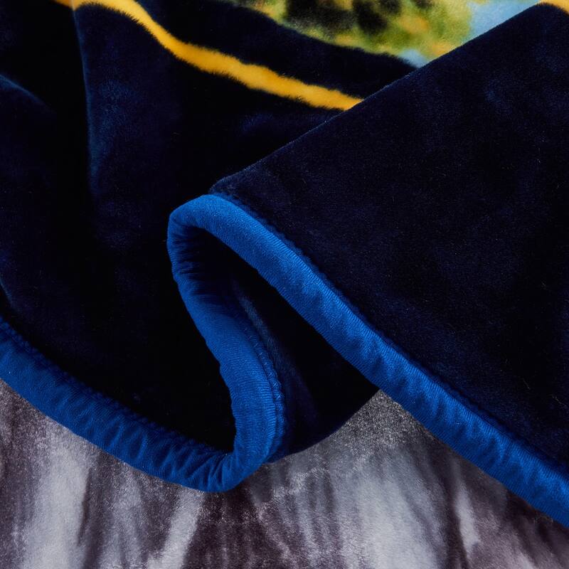 2 Ply Tiger Reversible Mink Blanket