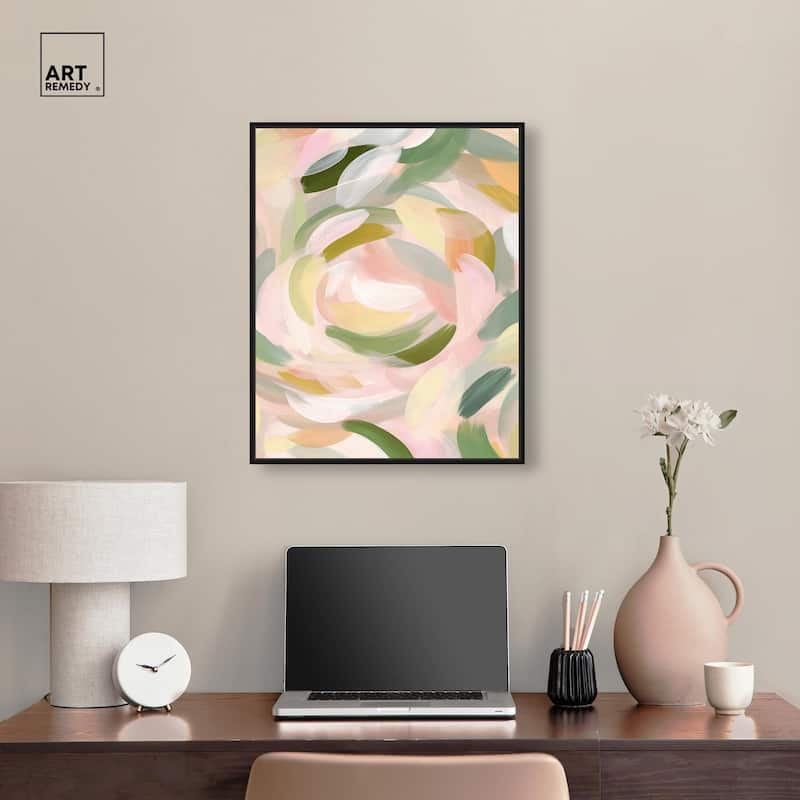 Brushstroke II Canvas by Art Remedy