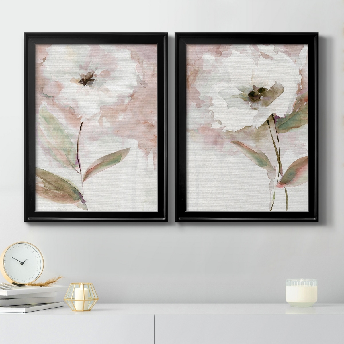 Summer Blossom - Watercolor Floral Set