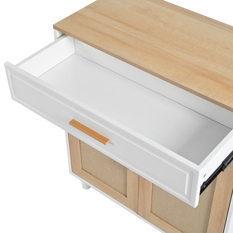 3-in-1 Modern Cat Furniture: Litter Box Enclosure with Scratcher, Cat House & Stylish Side Table with Storage‌