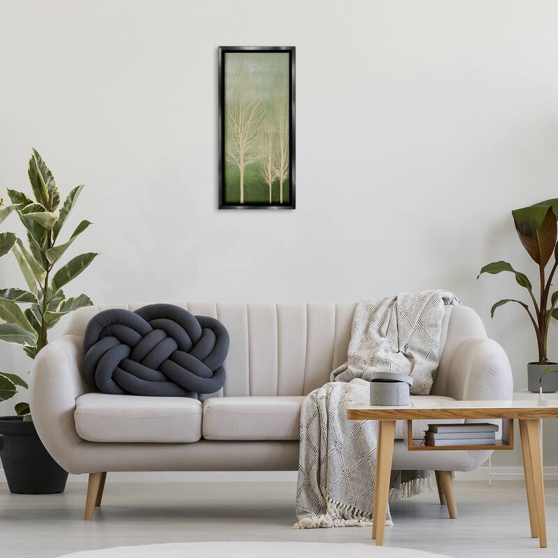 Stupell Tree Over Ombre Framed Floater Canvas Wall Art Design By Kate Bennett