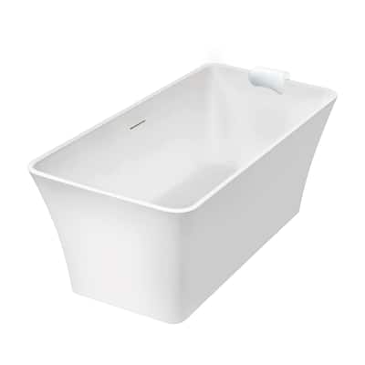 Transolid K-AFTL5930-M31 Lily 59" Free Standing Acrylic Soaking Tub