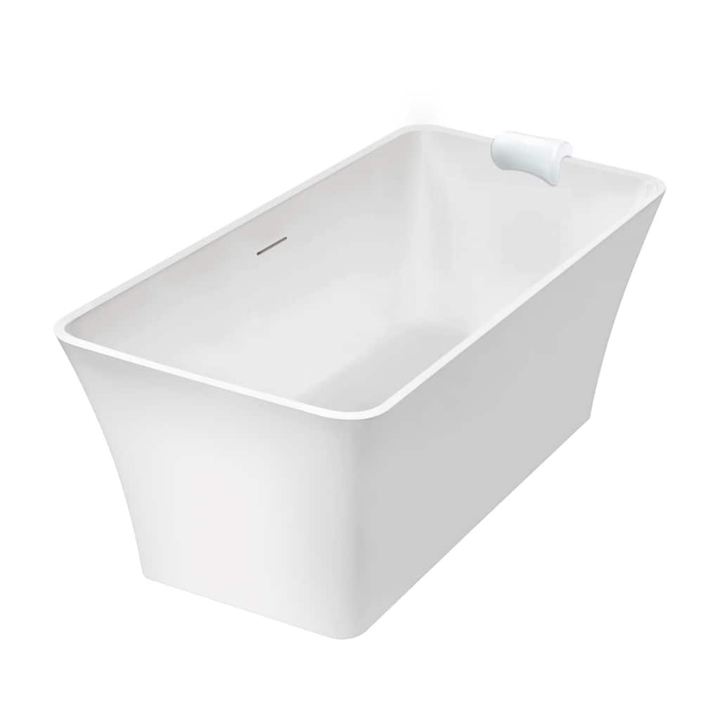 Transolid K-AFTL5930-M31 Lily 59" Free Standing Acrylic Soaking Tub