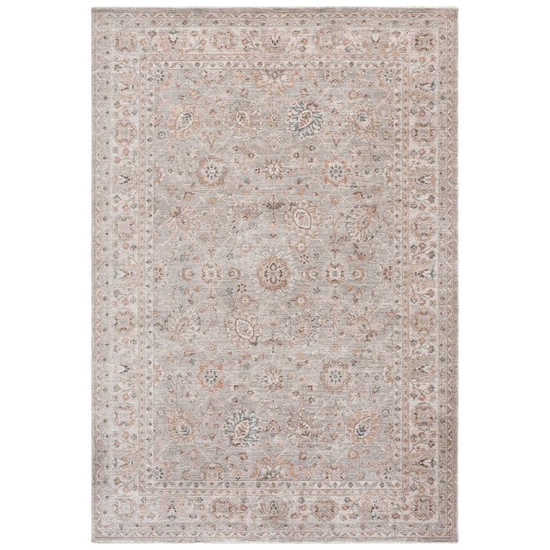 Lauren Ralph Lauren Abbey Finni Traditional Rug - Grey/Beige - 10' x 13'
