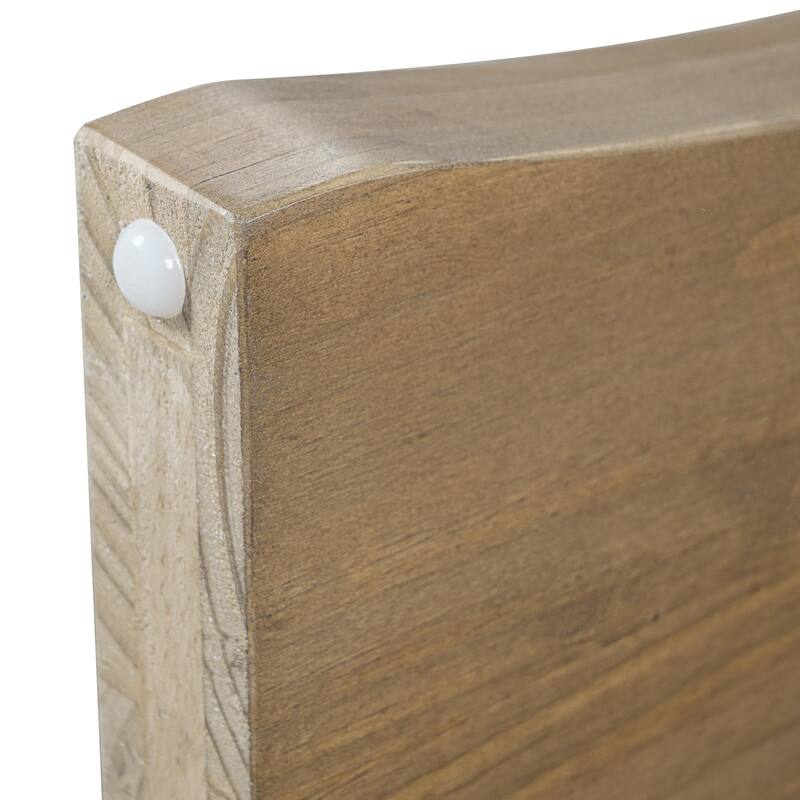 Christopher Knight Home - Pine Wood Dining Bench with Flared Legs