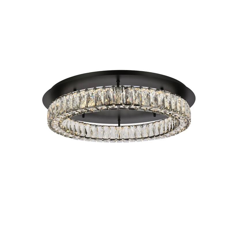 Indigo Home 26 inch LED Single flush mount in black