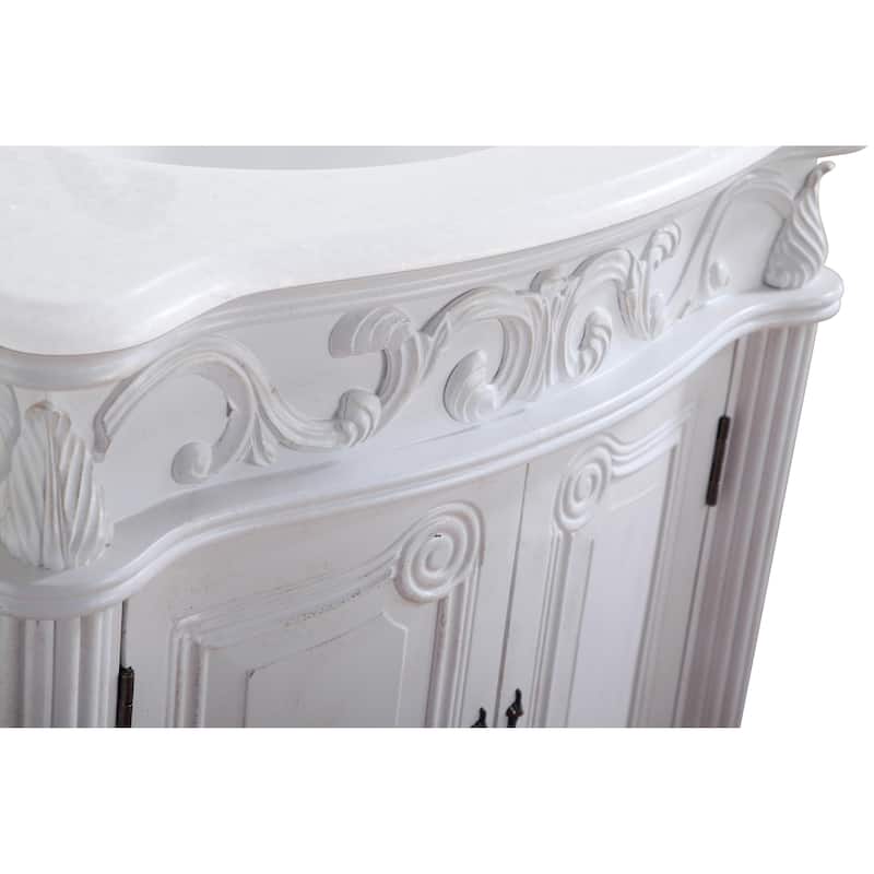 Traditional Single Bathroom Vanity Sink