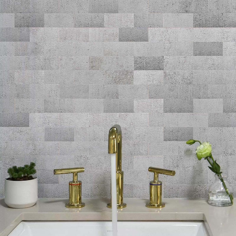 Art3d 10-Pack Peel and Stick Backsplash Tile for Kitchen Bathroom Fireplace Vanitity, Self-Adhesive Subway Wall Tile