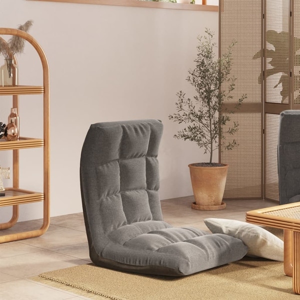 vidaXL Floor Chair Lounge Chair Chaise Lounge Folding Floor