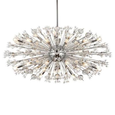 Elegant Lighting 2550D48 Vera 38 Light 48" Wide Pendant