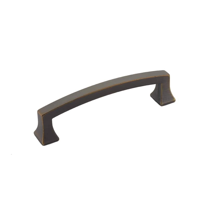 Schaub and Company Menlo Park 4" Center to Center Handle Cabinet Pull - Ancient Bronze