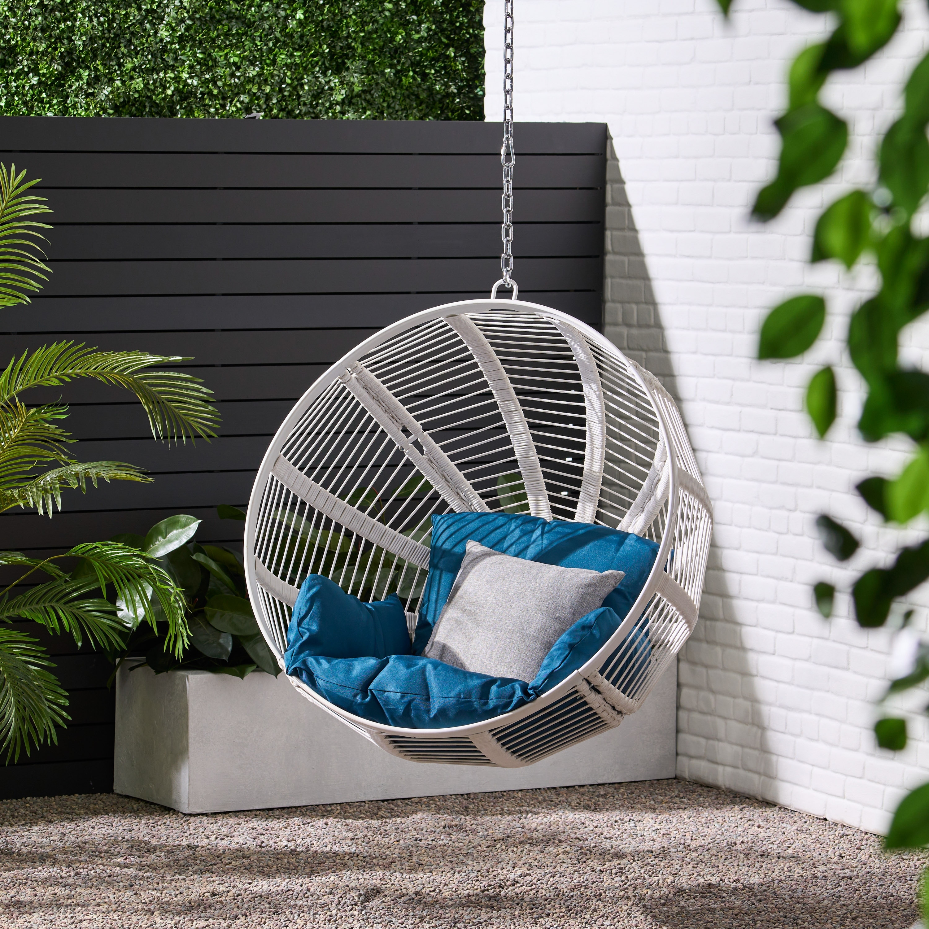Fabric hanging chair outlet