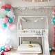 preview thumbnail 1 of 22, Kid-Friendly Design Twin over Full House Bunk Bed with Slide and Built-in Ladder, Full-Length Guardrail White