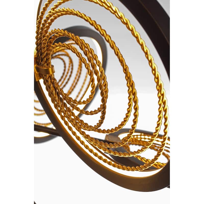 Studio M SM23845 Lariat 7 Light 37" Wide LED Abstract Pendant