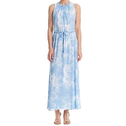 calvin klein floral chiffon maxi dres calvin klein floral chiffon maxi dres
