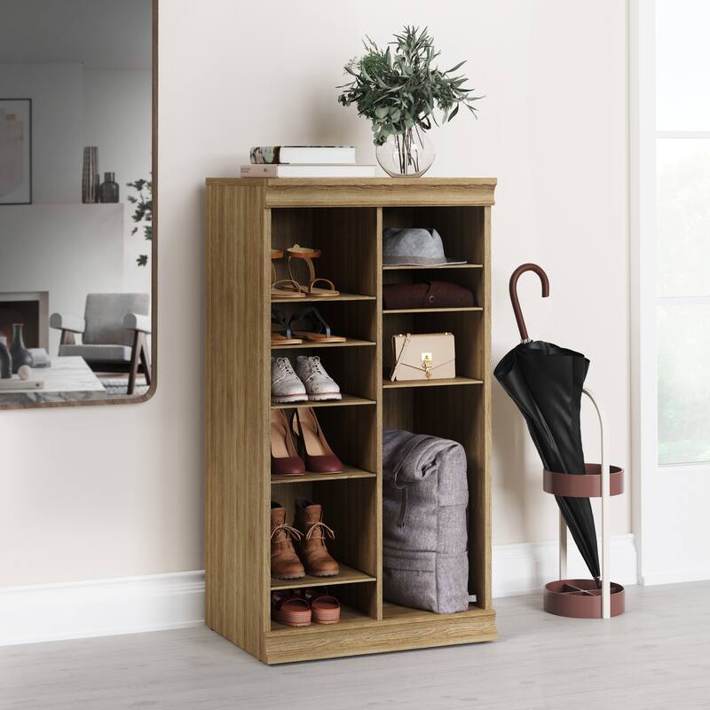 ClosetMaid Modular Storage 21.38-inch Wide Adjustable 16-Shelf Organizer