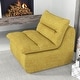 preview thumbnail 2 of 29, Modern Comfy Fabric Lazy Floor Sofa Lounge Chair Bean Bag Couch（5 Colors）