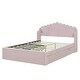 preview thumbnail 13 of 58, Full Upholstered Platform Bed with Drawers & USB Ports