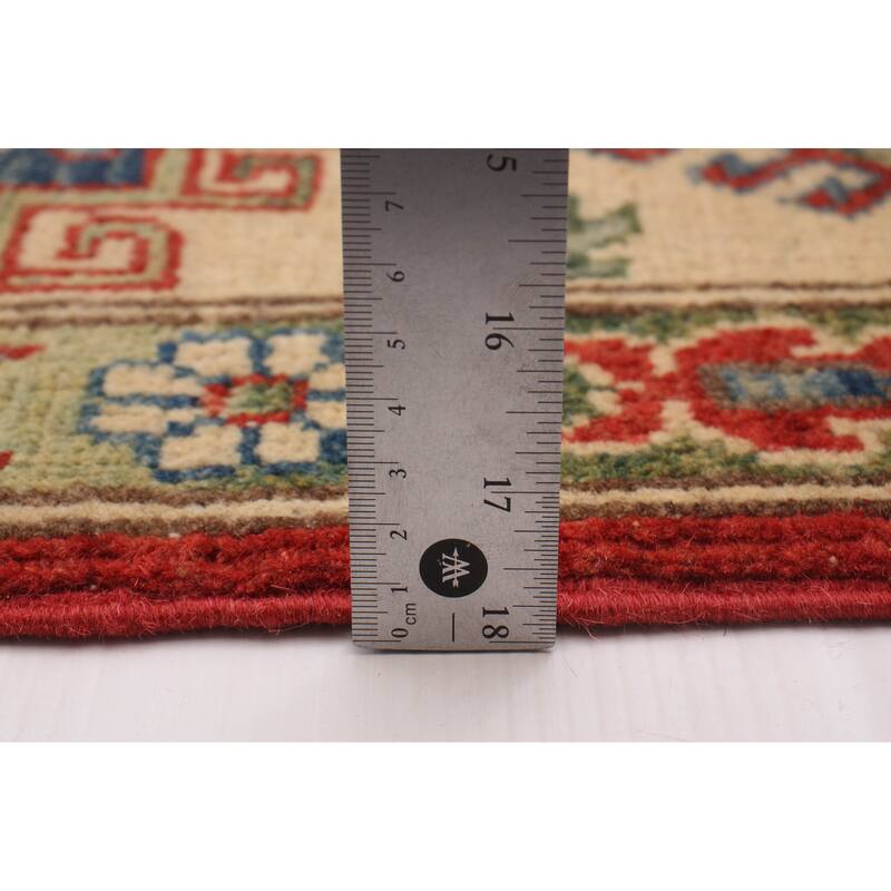 ECARPETGALLERY Hand-knotted Finest Ghazni Red Wool Rug - 6'6 x 9'8