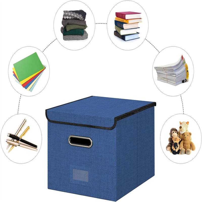 Collapsible Linen File Box