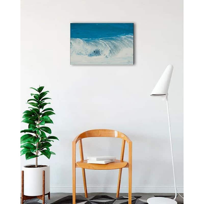 Lost Coast Waves II Art Poster - Print On Demand - 18 x 24 Inch