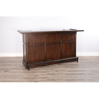 Sunny Designs Coffee Bean Wood Home Bar - Bed Bath & Beyond - 39500176
