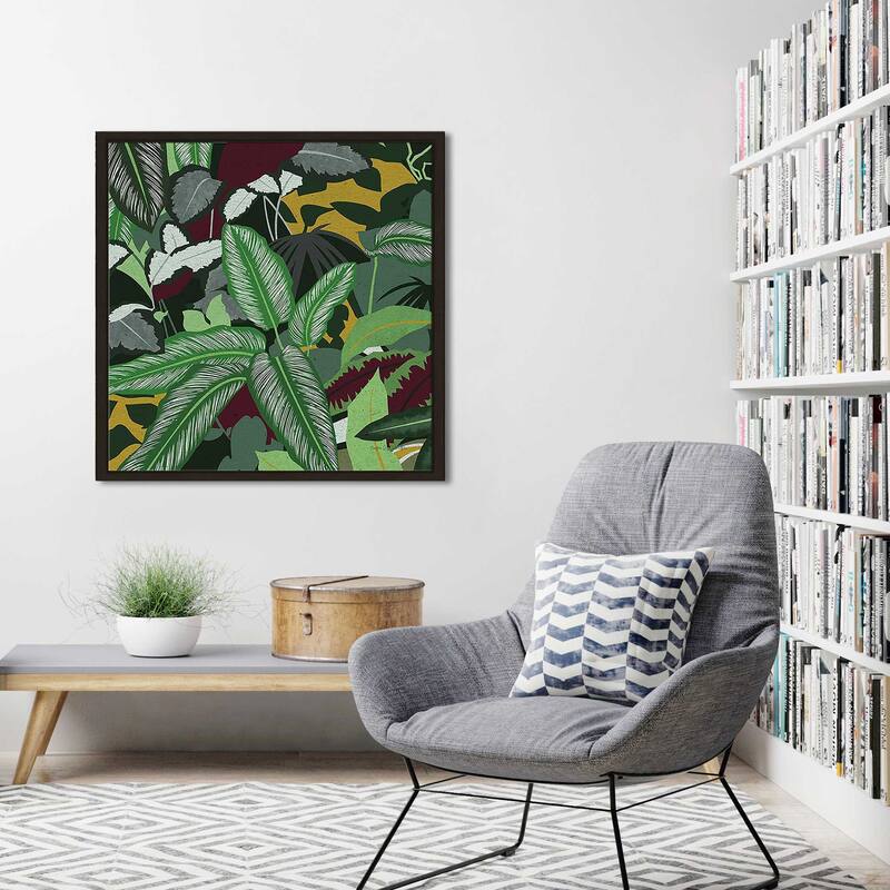 "Jungle Safari II" Print on Floating Canvas