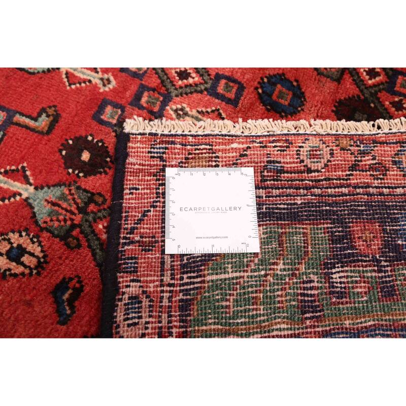 ECARPETGALLERY Hand-knotted Anatolian Red Wool Rug - 5'0 x 9'7