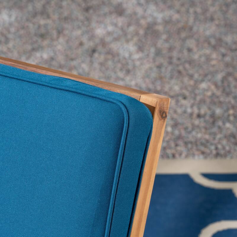 Roomfitters Leah 3-Piece Outdoor Chat Set, Patio Conversation Chairs with Side Table for Garden or Deck, Brown