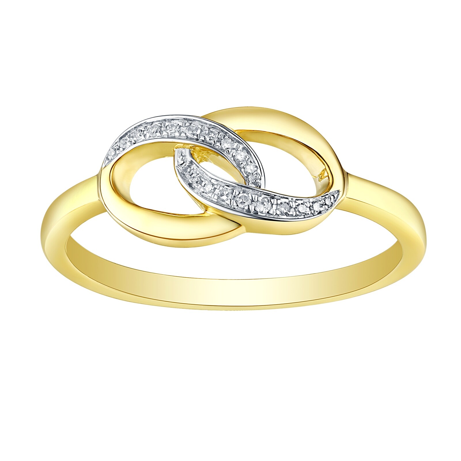 Prism Jewel G-H//I1 Round Natural Diamond Stackable Designer Ring,