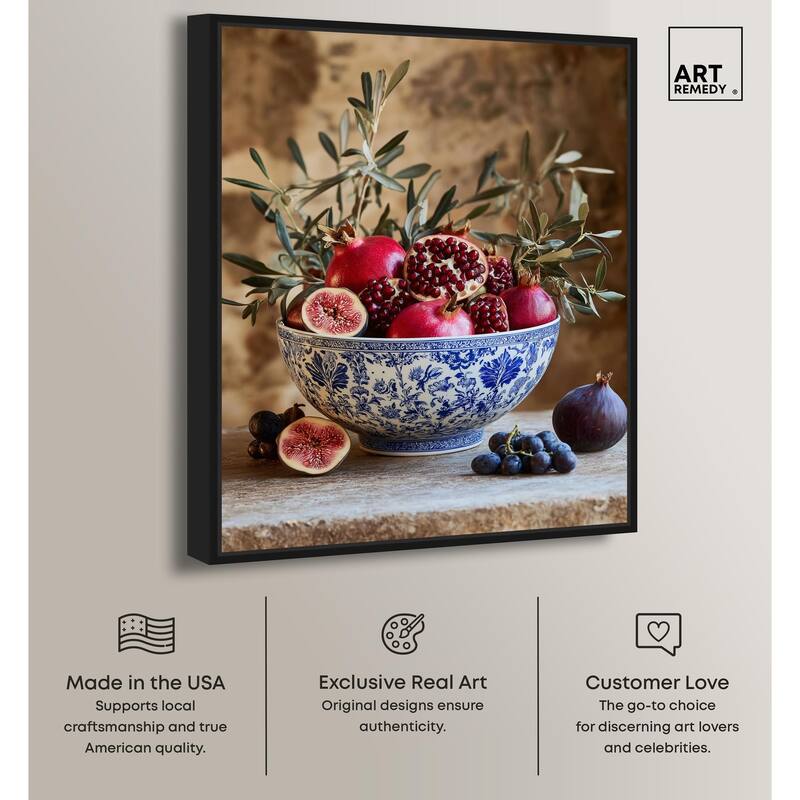 Grape Gathering Canvas by Art Remedy