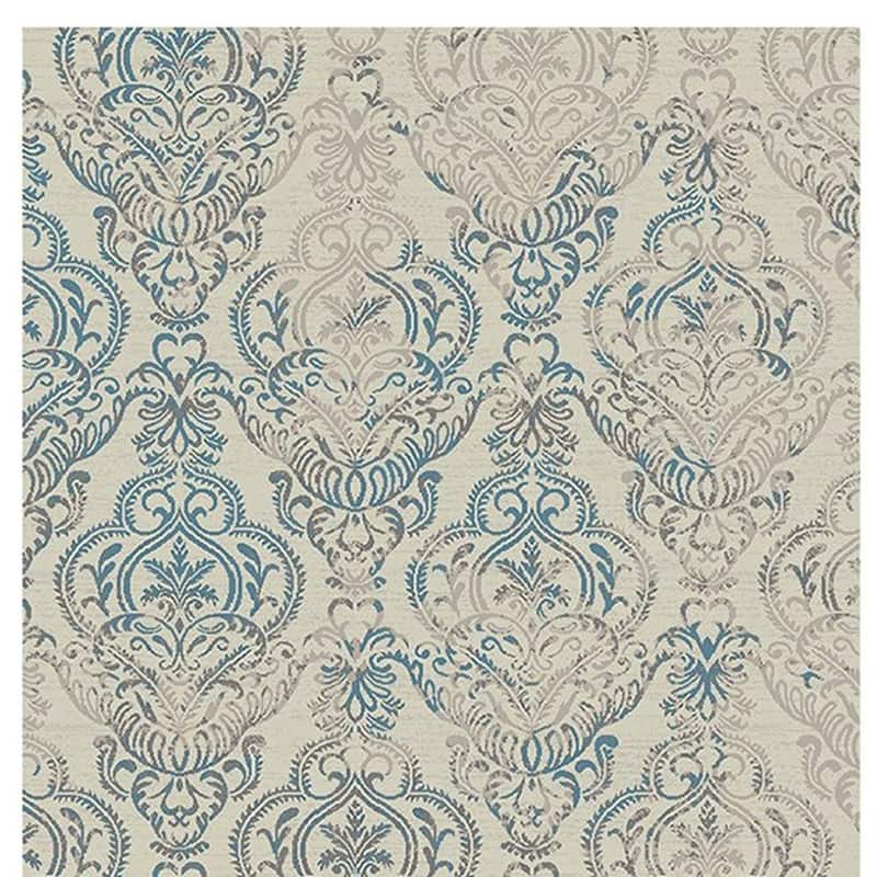 Guxo Distressed Stain Resistant Woven Area Rug By HomeRoots - 91' X '63' X '0.4