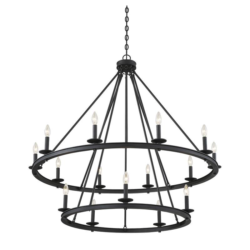 Savoy House Middleton 15 Light 45" Wide Taper Candle Chandelier