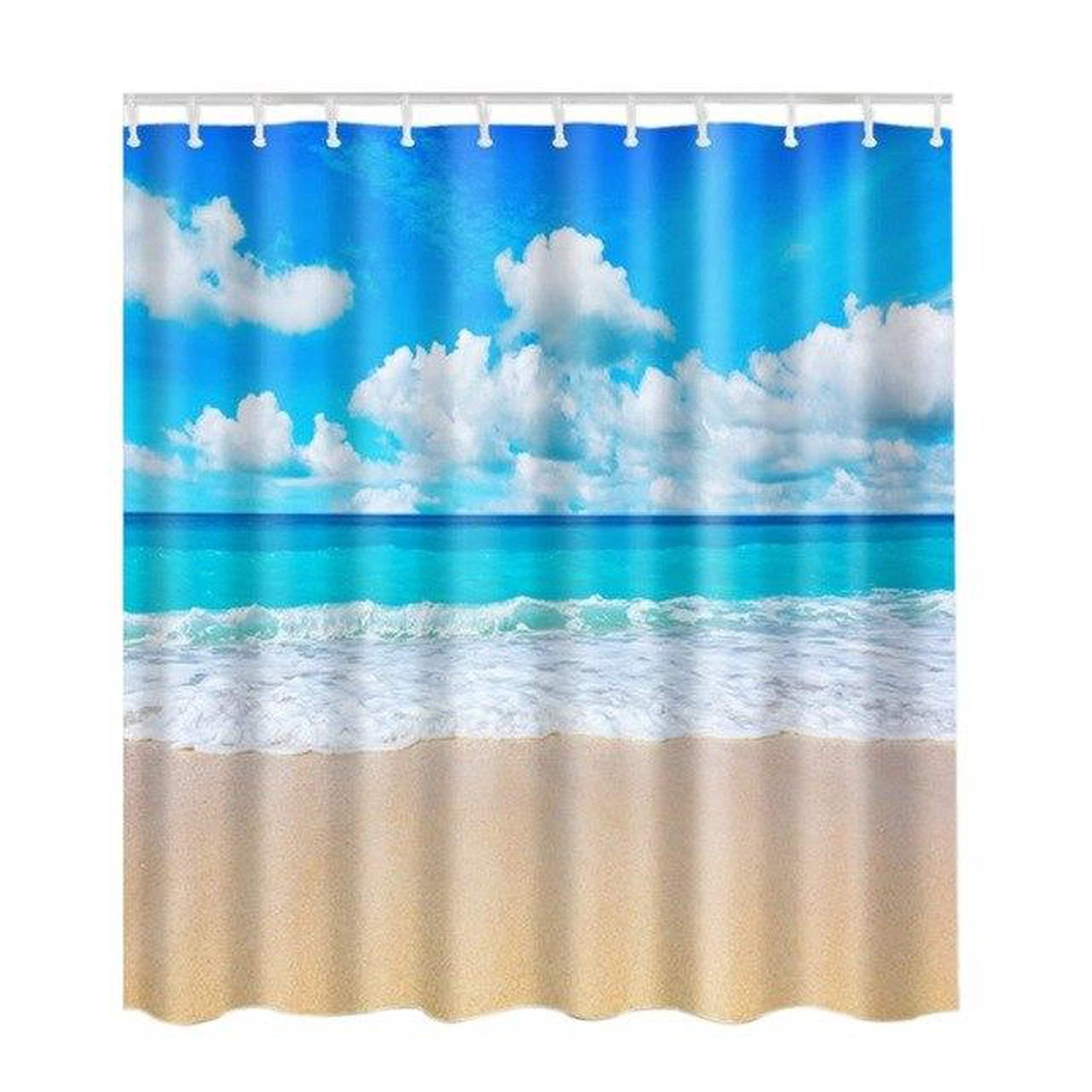 fabric shower curtain mauve