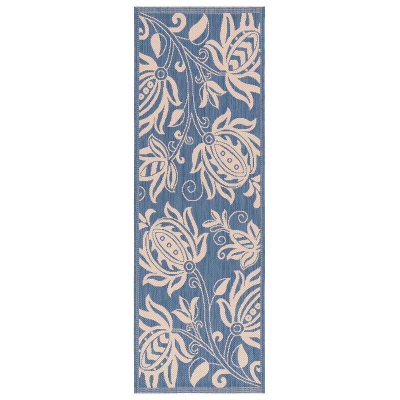 SAFAVIEH Courtyard Nasima Indoor/ Outdoor Patio Backyard Rug