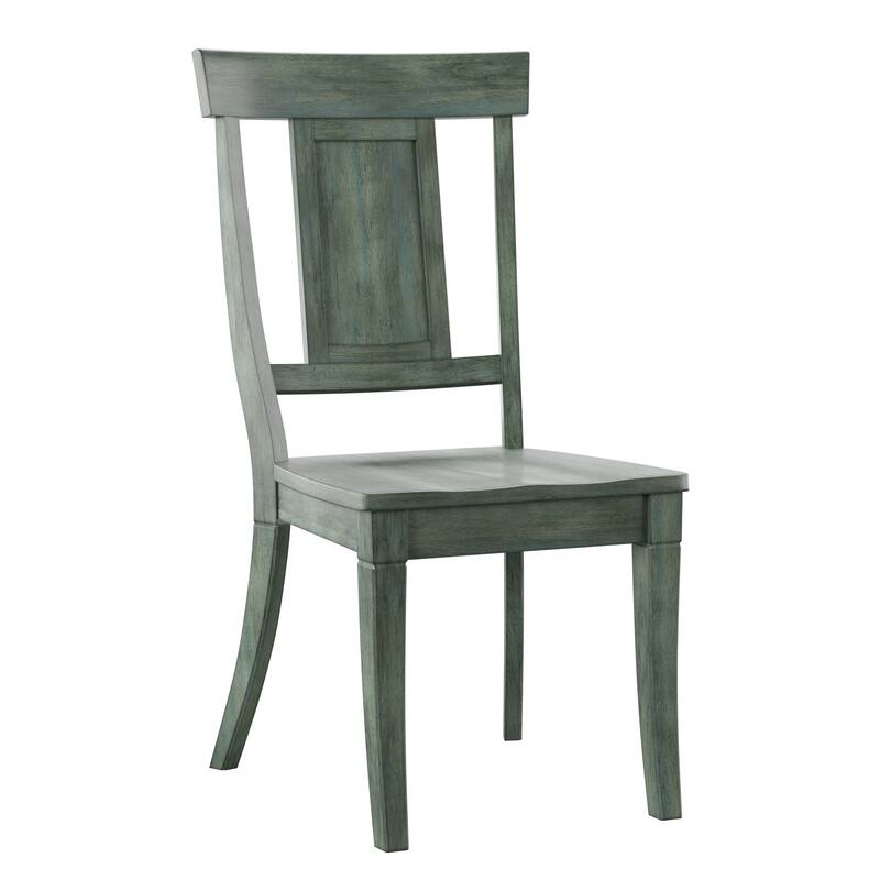 Eleanor Panel Back Wood Dining Chair (Set of 2) by iNSPIRE Q Classic