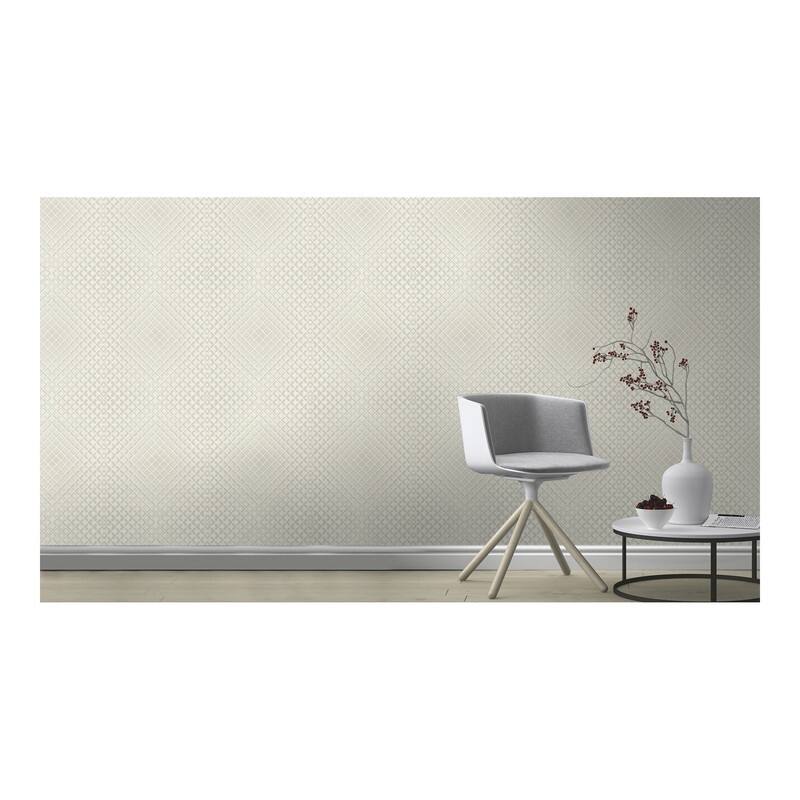 Rasch Perriand Cream Geometric Wallpaper - 20.5 x 396 x 0.025