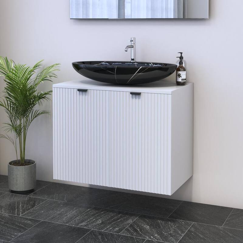 Nicole 2D 80 Floating Bathroom Vanity (32" Width)