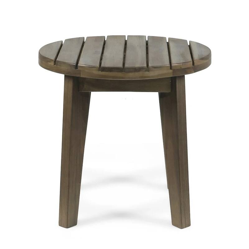 3-Piece Acacia Wood Outdoor Patio Conversation Set,Weave Rope Seating Set with Coffee Table