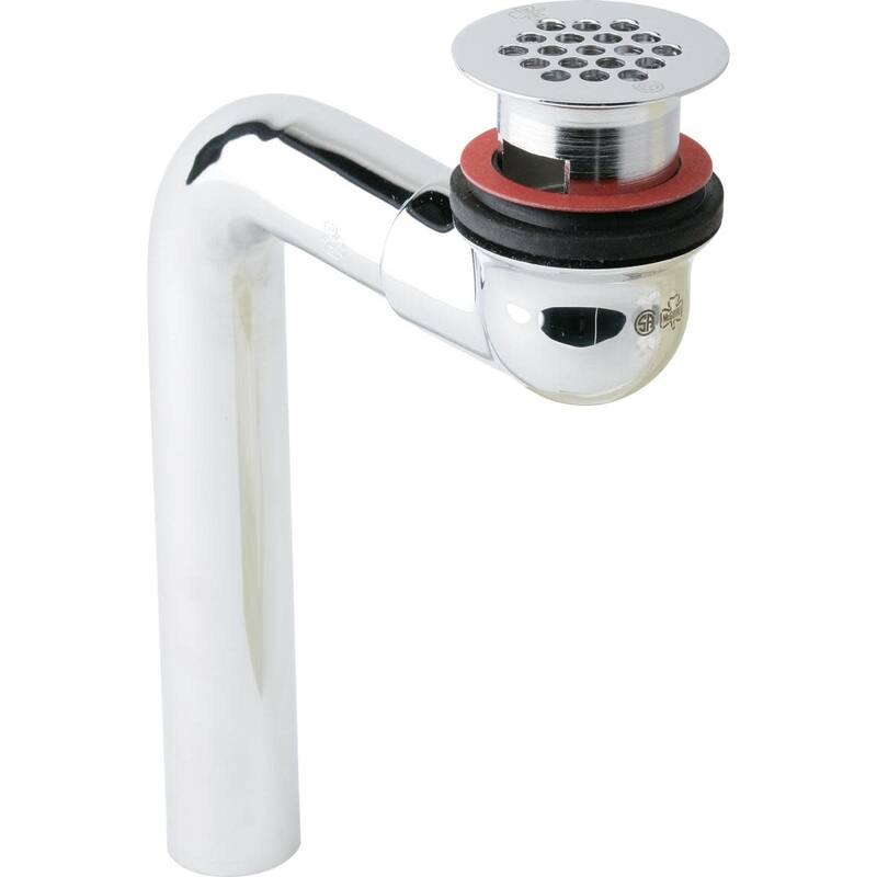 Elkay ADA Compliant Drain Opening with Overflow - Chrome Plated - Chrome Plated